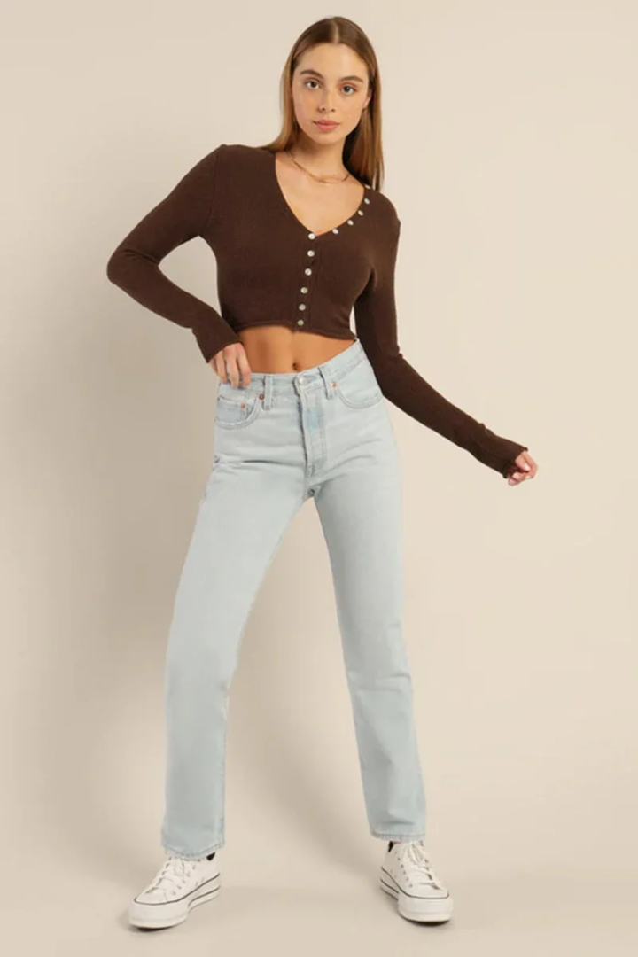 Джинсы узкие 501 Jeans For Women