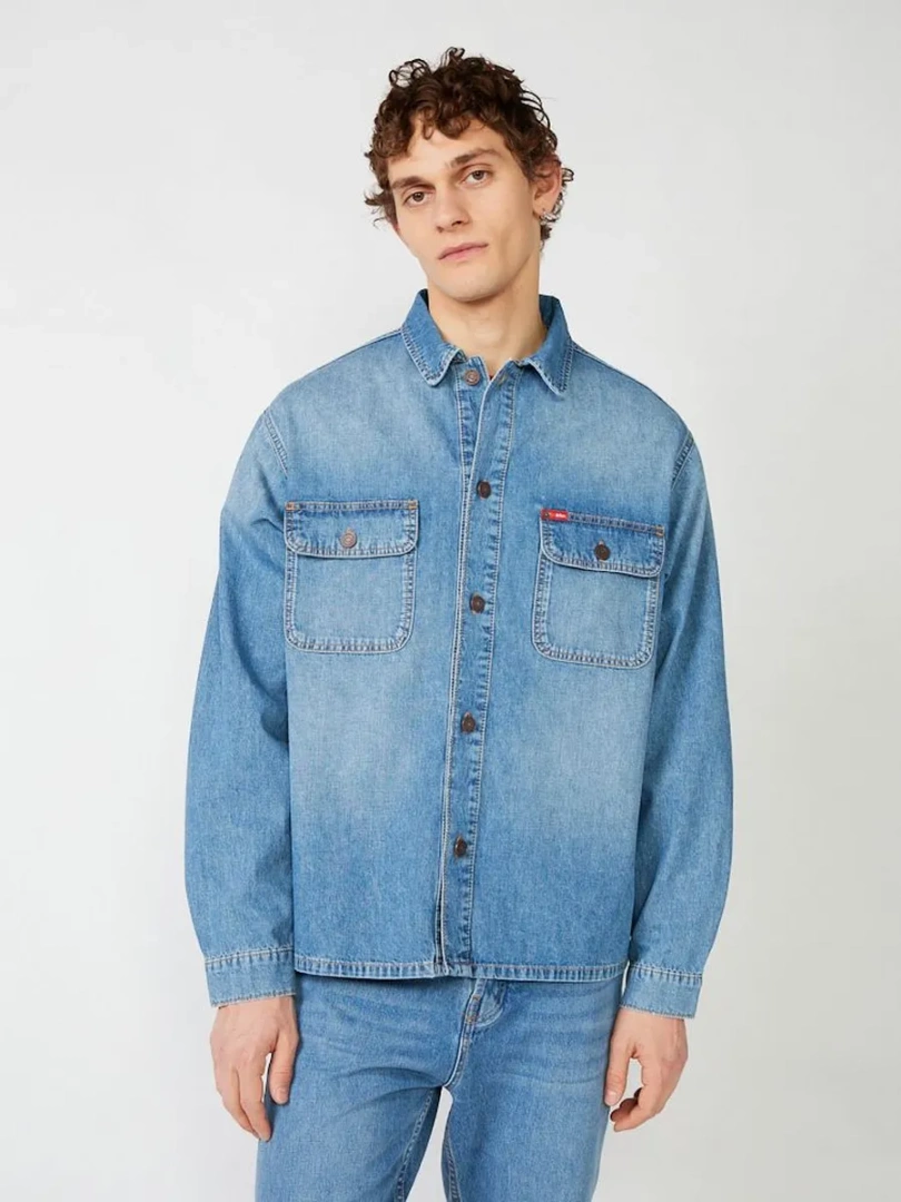 Джинсовая рубашка Lee Cooper
