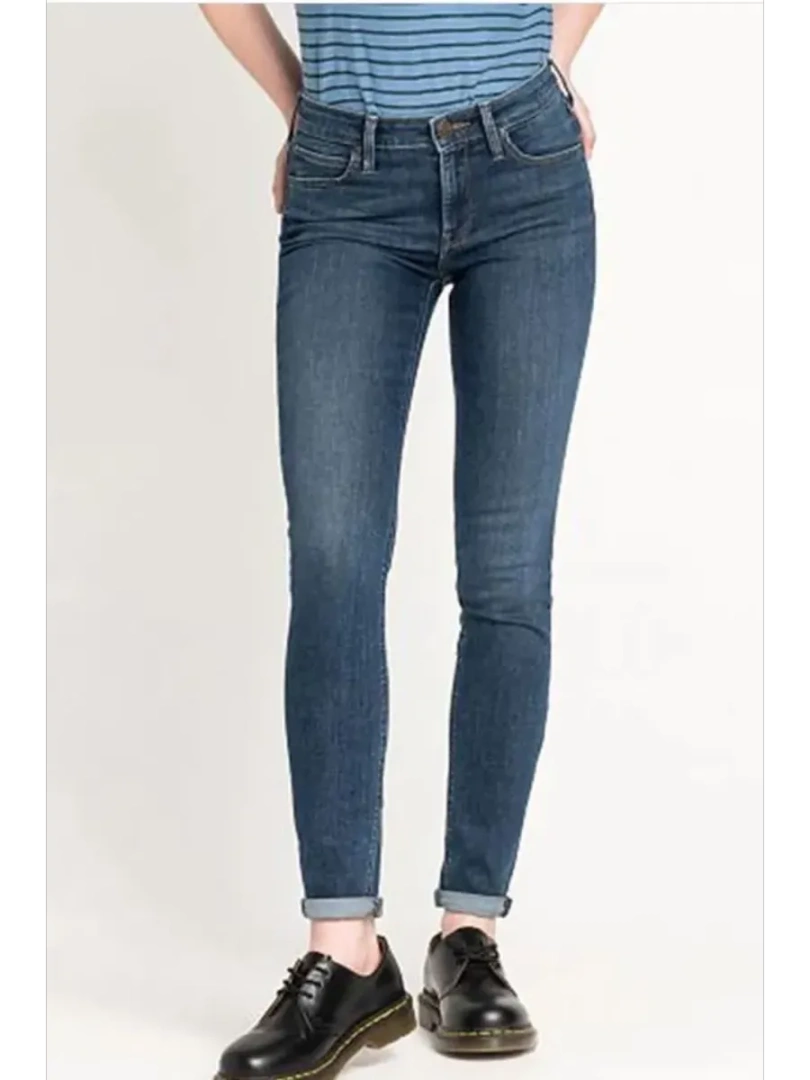 Джинсы Lee SCARLETT Dark Ulrich W24/L31 синий