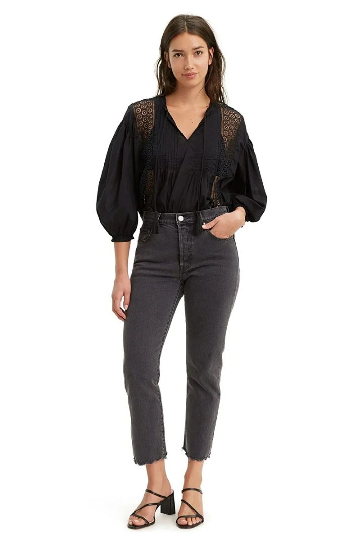 Джинсы прямые 501 Crop Lady Crush