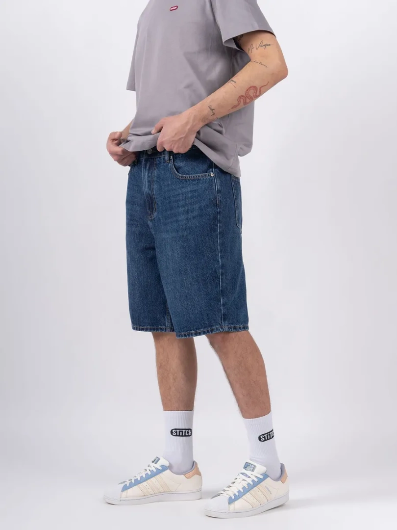 Мужские шорты STiTCH STANDARD Jeans Shorts MEDIUM BLUE