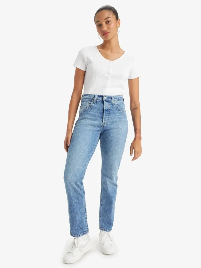 Джинсы Levi's женские 501 ORJ WOMEN LOCAL TR HOLLOW DAYS W25/L30 голубой