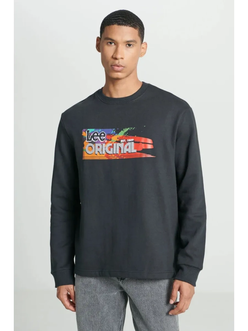 Свитшот Lee Regular Fit Crew Neck Raised Sweat Men's SWEAT