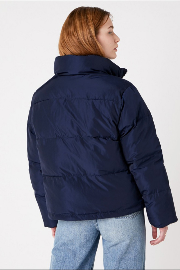 Куртка Женская New Short Puffer Navy