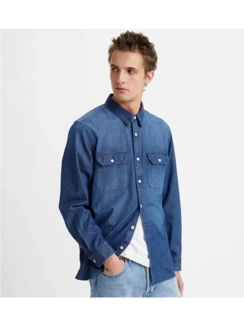 Джинсовая рубашка Levi's JACKSON WORKER OVERSHIRT