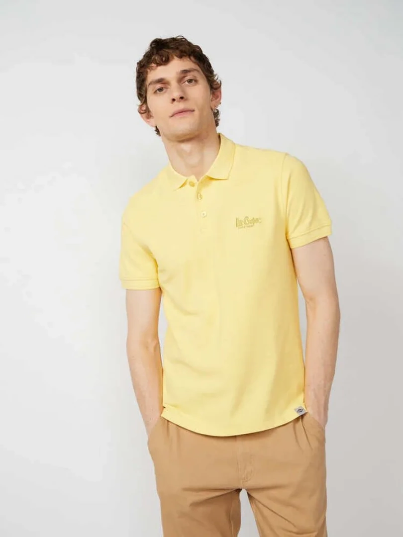 Футболка Поло Lee Cooper XXL желтый