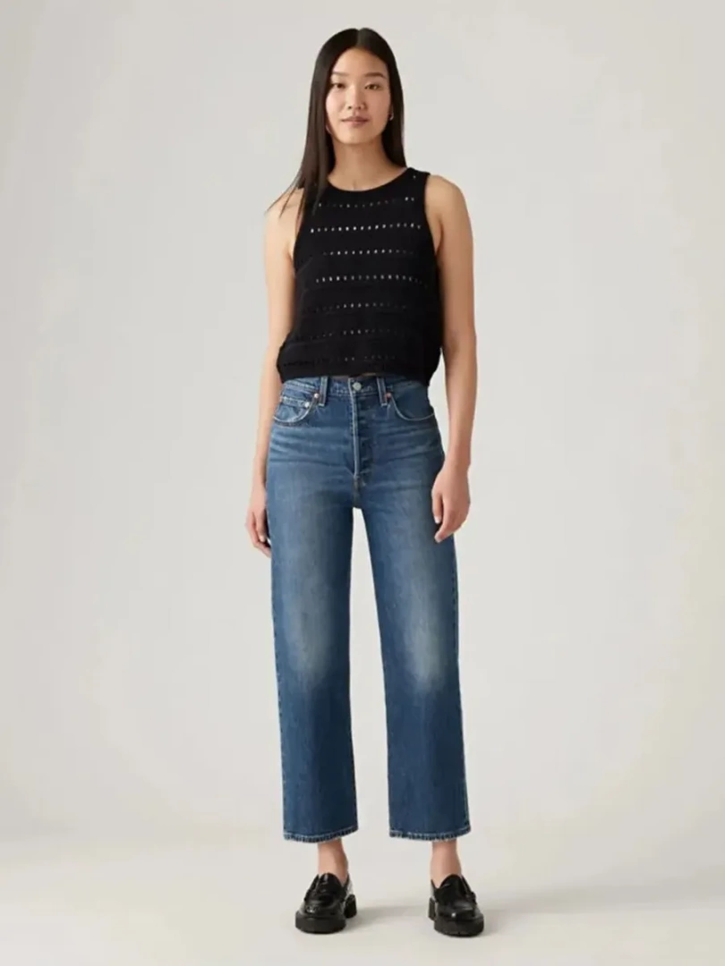 Джинсы женские Levi's RIBCAGE STRAIGHT TK MY HONOR NO DX